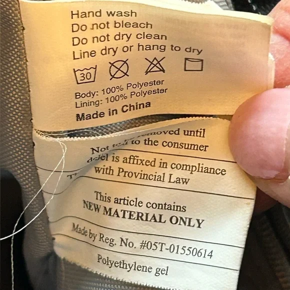 Mosey by baggallini Black Crossbody Travel Bag - Picture 13 of 13